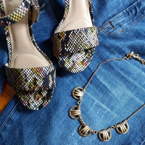 Naturalizer Shoes - Naturalizer animal print heels, size 4.5!